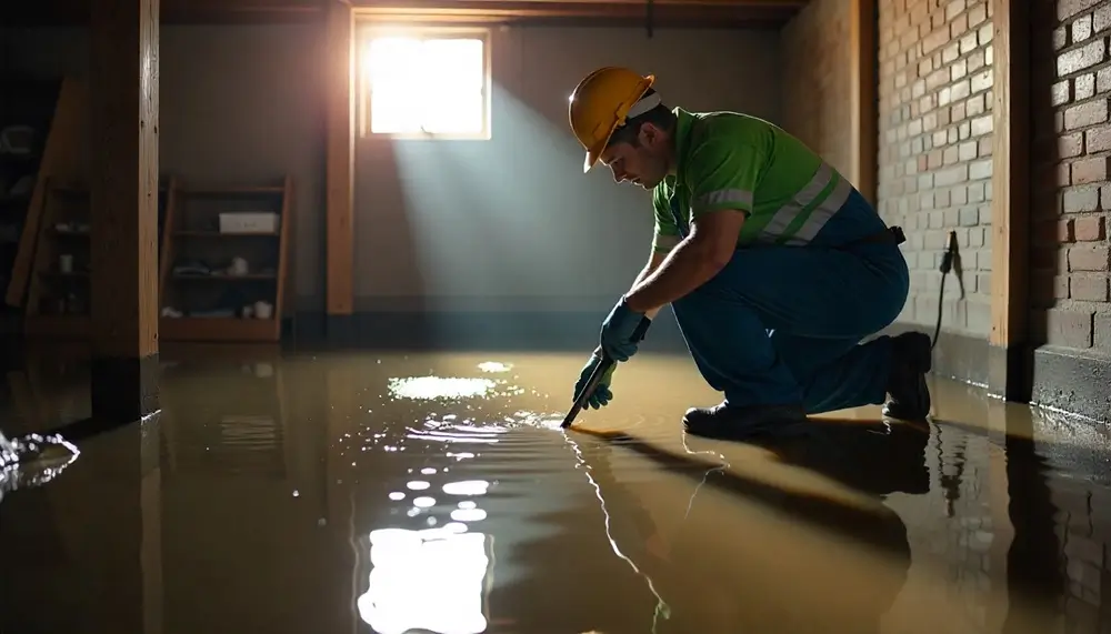 Professional water damage restoration services in Danevang, TX